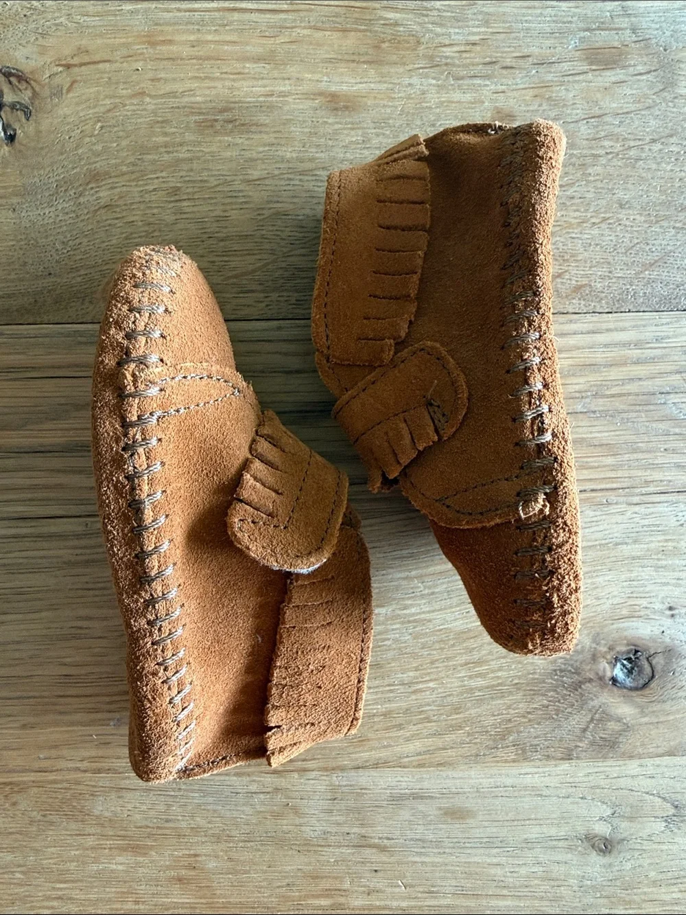 Minnetonka Toddler Fringe Moccasin Boots